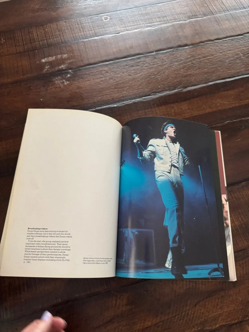 The Best of Duran Duran Vintage Photo Book 1980s Music Collectible